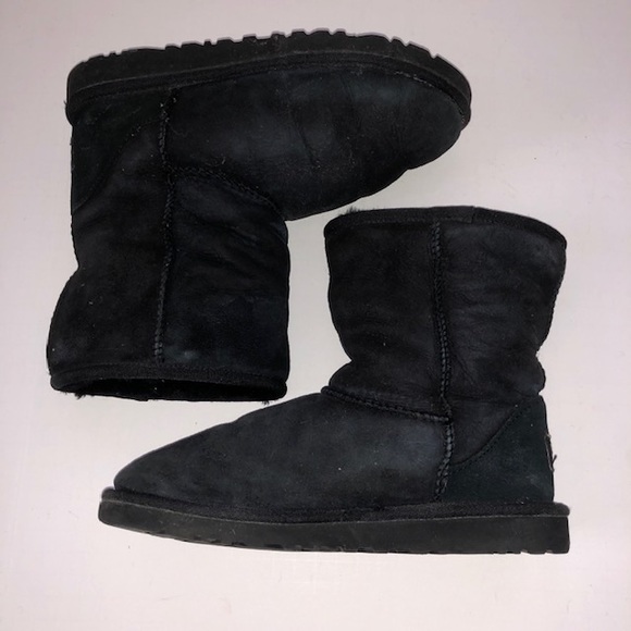 Winter snow ski Black Uggs Size 4 - Picture 5 of 8